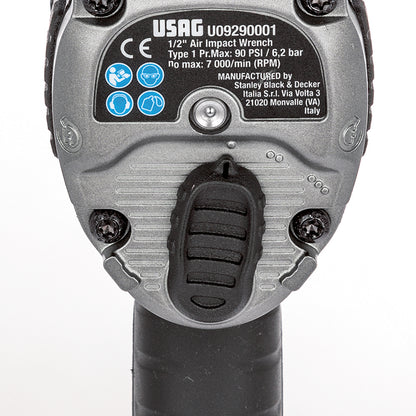 USAG 929 PC1 1/2” – Avvitatore Pneumatico ad Impulsi in Magnesio 1600 Nm
