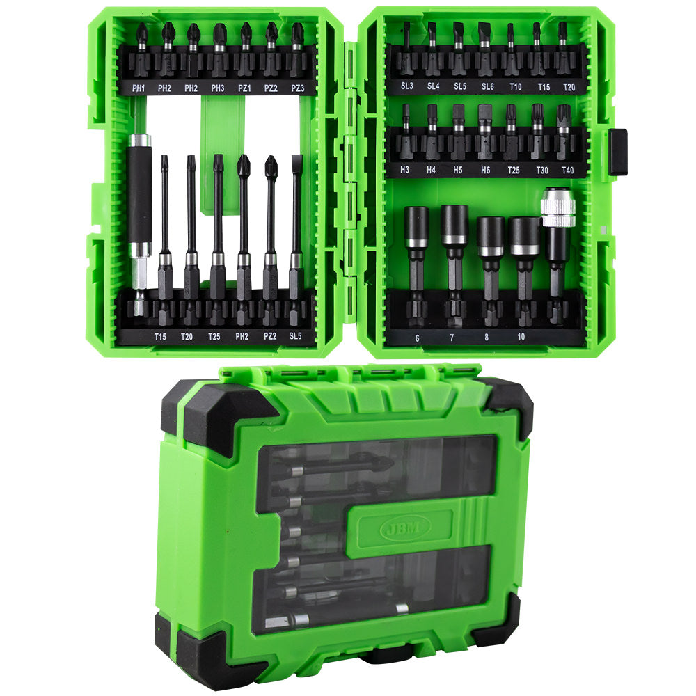 JBM SET S2 INSERTI AD IMPATTO CON ADATTATORI - FINITURA NERA 53858