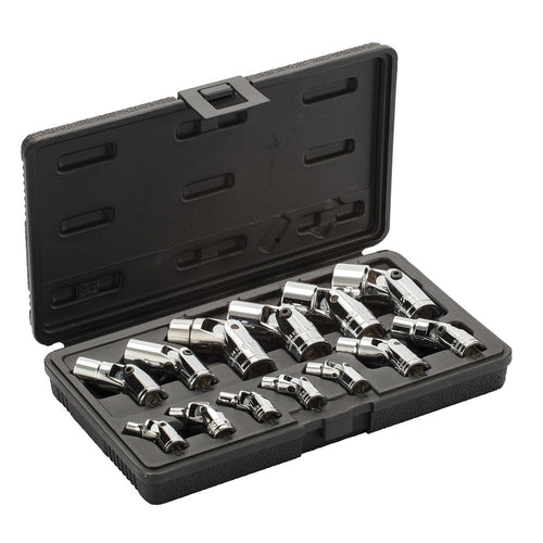 FASANO SET 13 CHIAVI A BUSSOLA SNODATE CON IMPRONTA TORX - 1/2" - 1/4'' - 3/8'' FG 625TX/S13