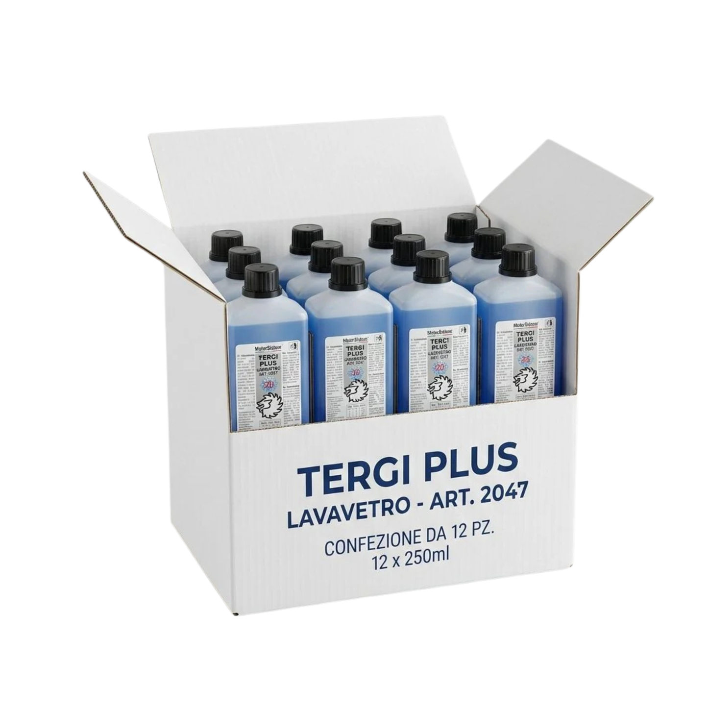 MOTORSISTEM TERGI PLUS LAVAVETRO 2047 250 ml | 12 PEZZI