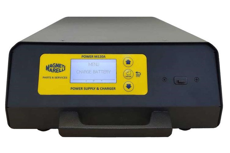 MAGNETI MARELLI POWER M120A
ALIMENTATORE E CARICA
BATTERIE PROFESSIONALE