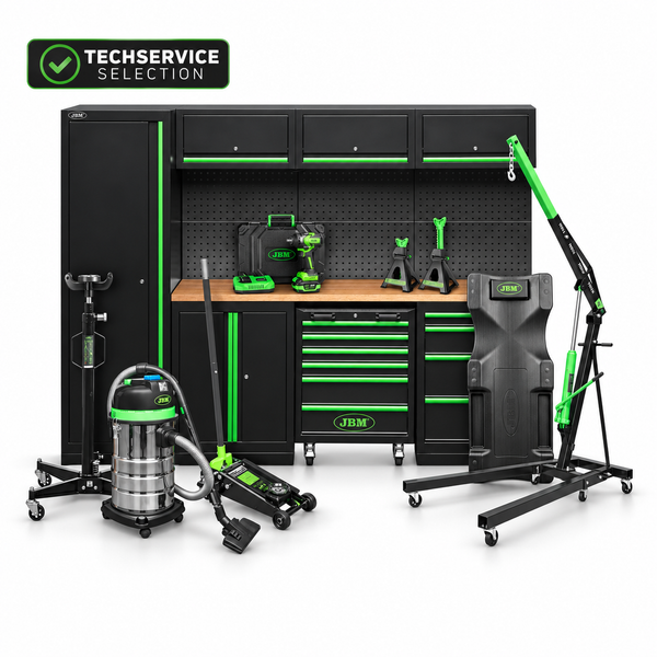 JBM – Pacchetto Officina Completo con Arredo Modulare e Attrezzatura Professionale