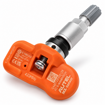 Autel MX-Sensor 433 MHz – Sensore TPMS Universale Programmabile con Valvola Metallica
