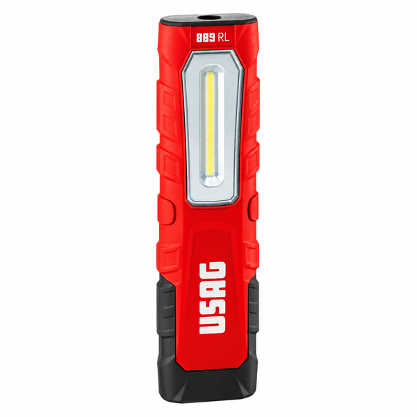 USAG 889 RL – Lampada di Ispezione LED Ricaricabile 420 lm con Base Magnetica