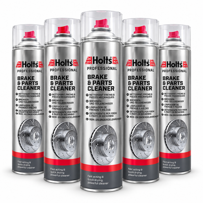 Holts Professional Brake & Parts Cleaner 600 ml – Pulitore Freni e Parti – Confezione 6 Pezzi – Cod. 246060