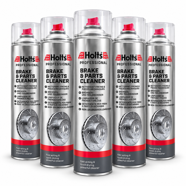 Holts Professional Brake & Parts Cleaner 600 ml – Pulitore Freni e Parti – Confezione 6 Pezzi – Cod. 246060