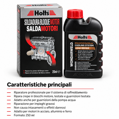 Holts Wondarweld Saldamotore 250 ml – Riparatore Professionale Sistema di Raffreddamento – HREP0062A