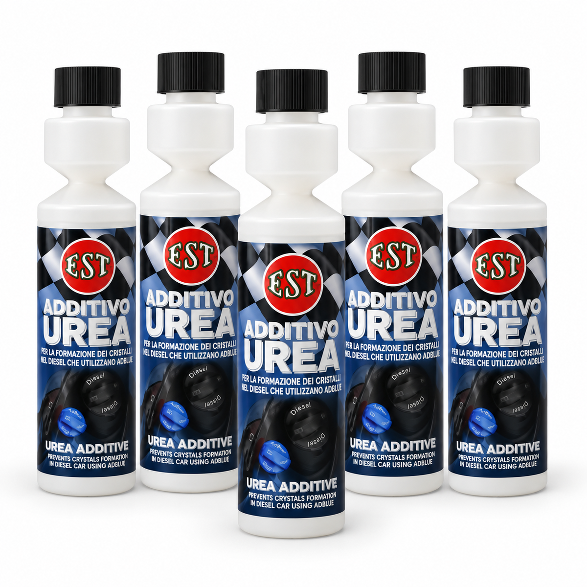 EST Additivo per AdBlue 250 ml – Anticristallizzante Sistema SCR – Confezione 6 Pezzi – Cod. 0640