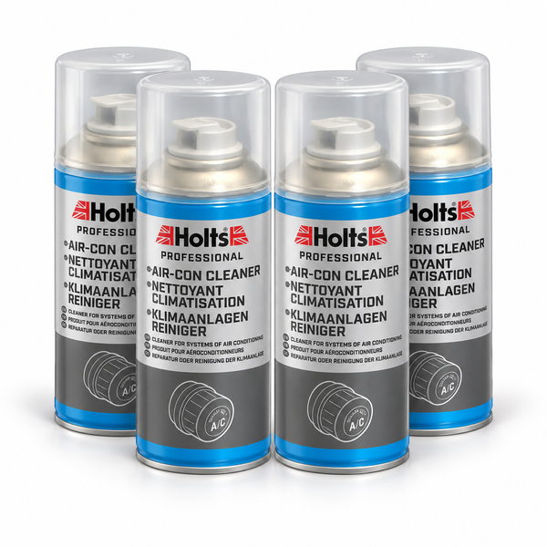 Holts Professional Air-Con Cleaner – Pulitore Igienizzante Climatizzatore Auto – Confezione 4 Pezzi – Cod. HAPP0086B