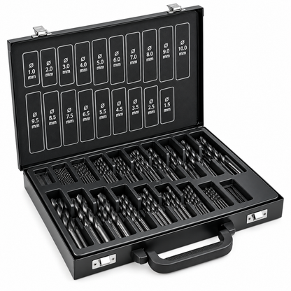 JBM SET 170 PUNTE AD ELICA HSS-R 4241 DA 1 A 10MM - 53851