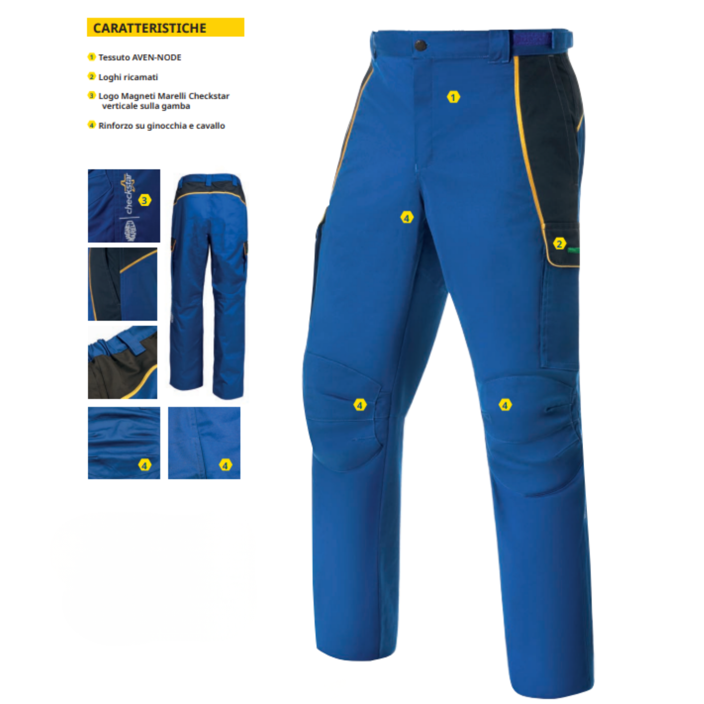 PANTALONE MAGNETI MARELLI