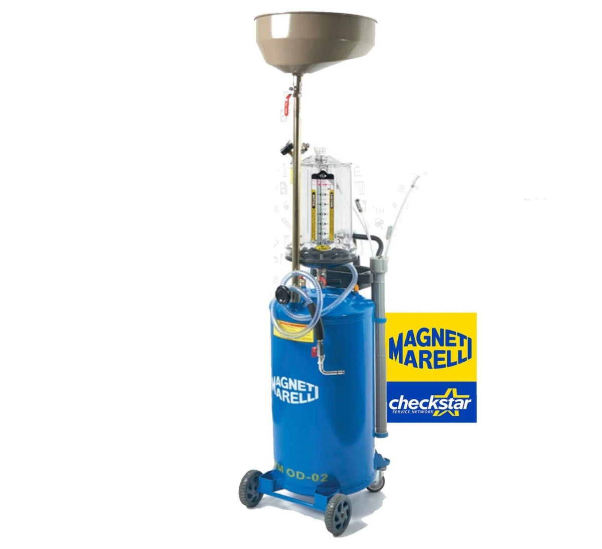 Aspiratore olio 80lt Magneti Marelli - Techservice