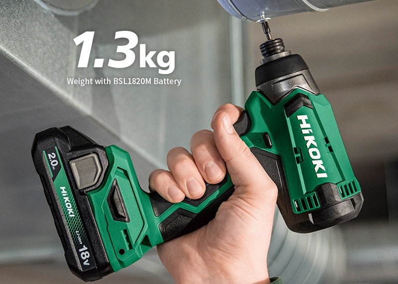 AVVITATORE A IMPULSI A BATTERIA DA 18 V WH18DA - HIKOKI - Techservice