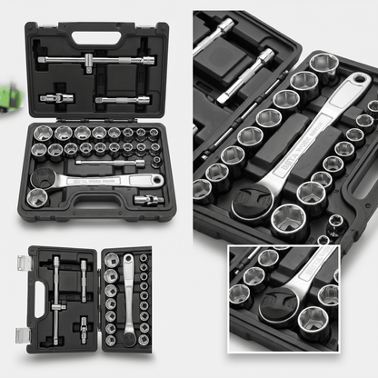BETA WORKER ASSORTIMENTO DI 20 CHIAVI A BUSSOLA ESAGONALI E 5 ACCESSORI BW 923E/C25 - Techservice