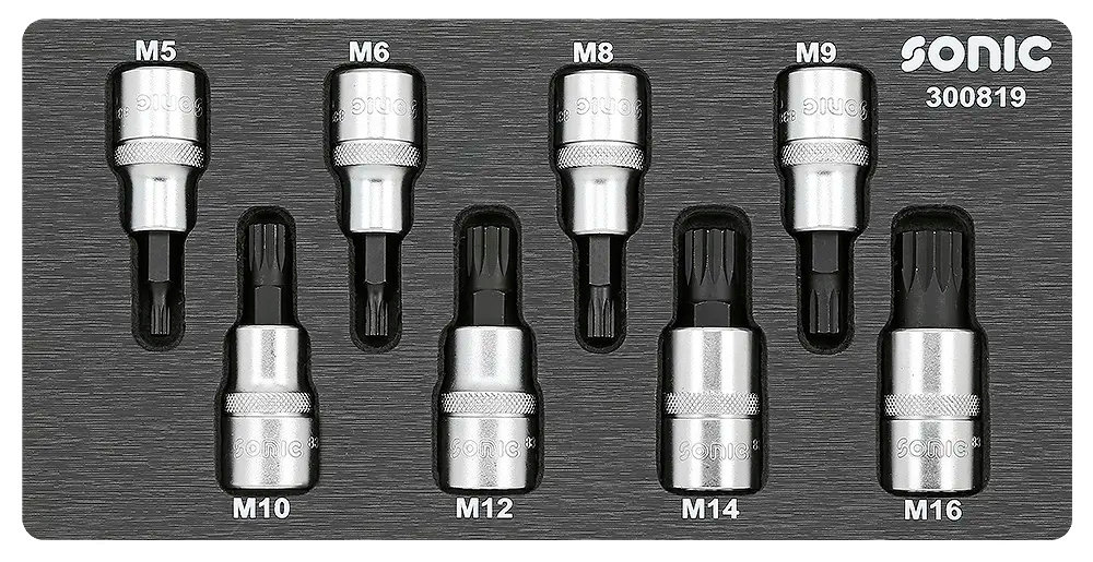 SET INSERTI BMCS 1/2" MULTIDENTATE 8 PEZZI 300819