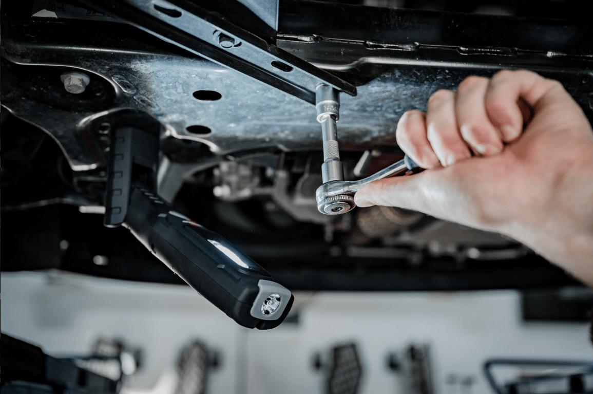 BRENNENSTUHL Lampada da lavoro a LED HL 501 A con batteria ricaricabile / Lampada portatile a LED con 6 LED SMD superluminosi - 1175670110 - Techservice