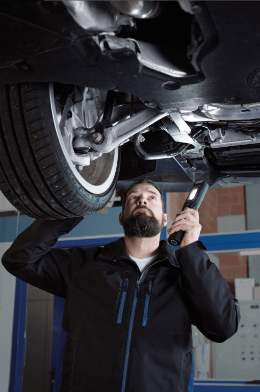 BRENNENSTUHL Lampada da lavoro a LED HL 501 A con batteria ricaricabile / Lampada portatile a LED con 6 LED SMD superluminosi - 1175670110 - Techservice