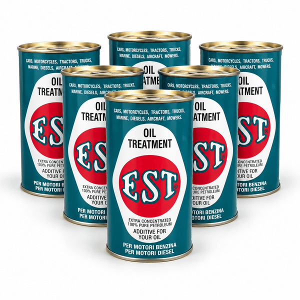 EST Oil Treatment Special Formula 300 ml – Additivo Olio Motore Benzina e Diesel – Confezione 6 Pezzi – Cod. 0601 - Techservice