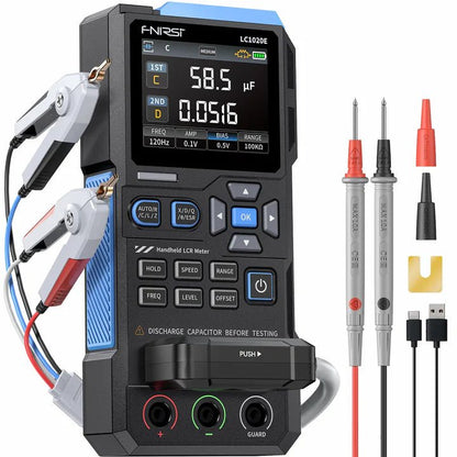 FNIRSI - LC1020E TESTER DIGITALE AD ALTA PRECISIONE LCR ESR | .. - Techservice