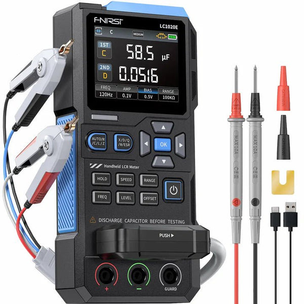 FNIRSI - LC1020E TESTER DIGITALE AD ALTA PRECISIONE LCR ESR | .. - Techservice