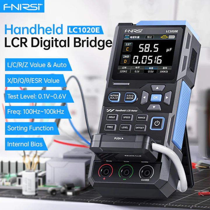 FNIRSI - LC1020E TESTER DIGITALE AD ALTA PRECISIONE LCR ESR | .. - Techservice