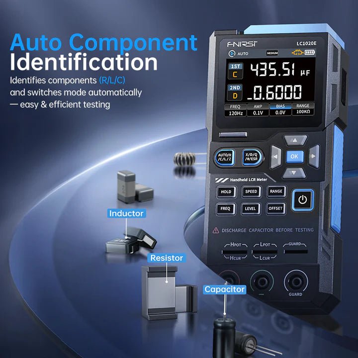 FNIRSI - LC1020E TESTER DIGITALE AD ALTA PRECISIONE LCR ESR | .. - Techservice