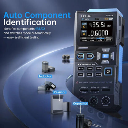 FNIRSI - LC1020E TESTER DIGITALE AD ALTA PRECISIONE LCR ESR | .. - Techservice