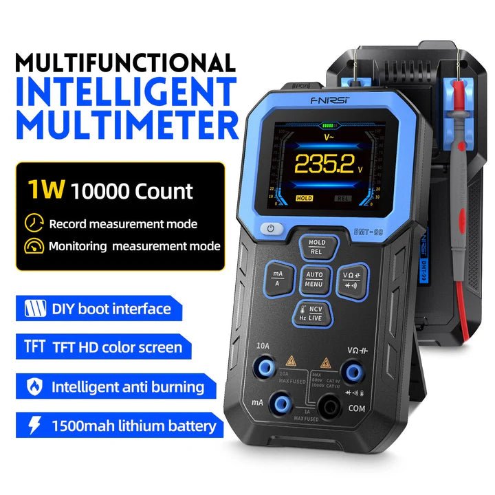 FNIRSI - MULTIMETRO DIGITALE INTELLIGENTE DMT - 99 - Techservice