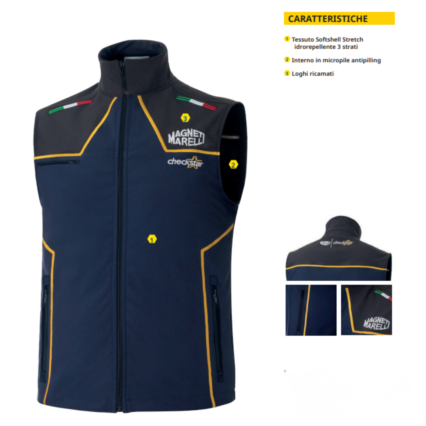MAGNETI MARELLI GILET SOFT SHELL