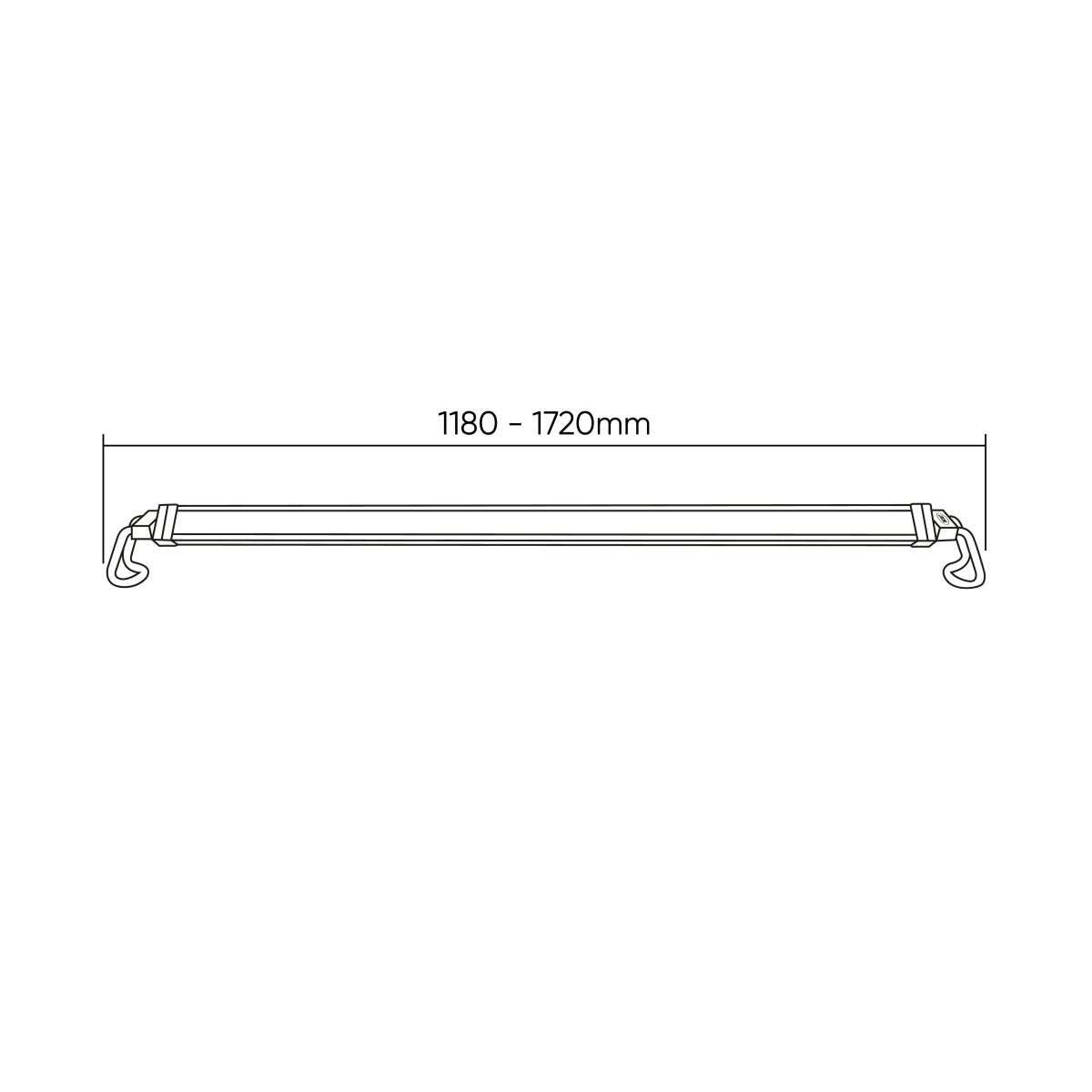 JBM BARRA LED REGOLABILE PER COFANO - 5000LM 54500 - Techservice