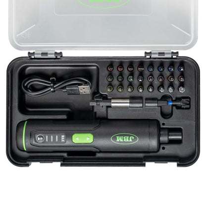 JBM CACCIAVITE A BATTERIA A 3 VELOCITÀ CON PUNTE 54860 - Techservice