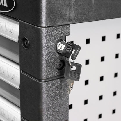JBM CARRELLO CON 7 CASSETTI GRIGIO - CON 172 UTENSILI - Techservice