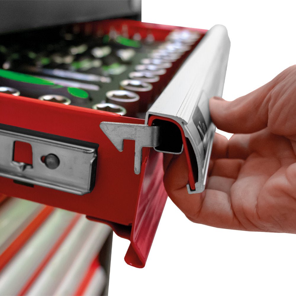 JBM CARRELLO CON 7 CASSETTI ROSSO - CON 172 UTENSILI - Techservice