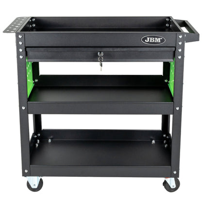 JBM CARRELLO DA OFFICINA A 3 LIVELLI CON 1 CASSETTO 54499 - Techservice