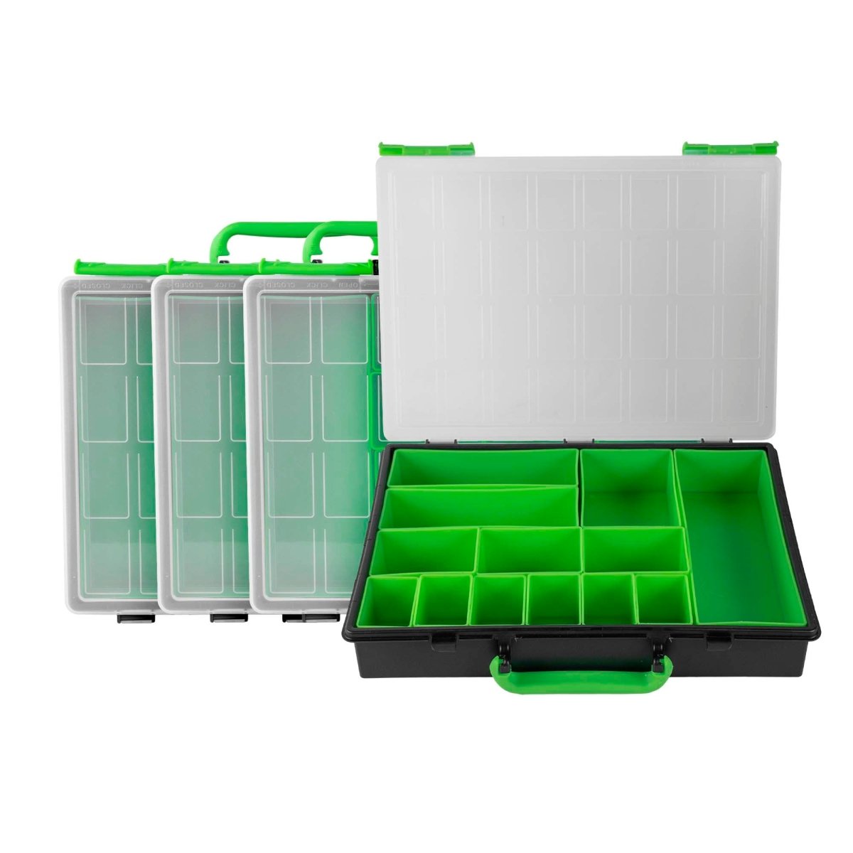 JBM CASSA CON 4 VALIGETTE IN PLASTICA ESTRAIBILI 54969 - Techservice