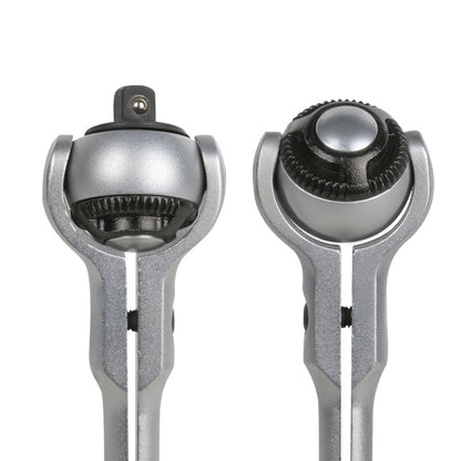 JBM CRICCHETTO 1/4" CON TESTA GIREVOLE A 72 DENTI 145MM 51405| 2 PEZZI - Techservice
