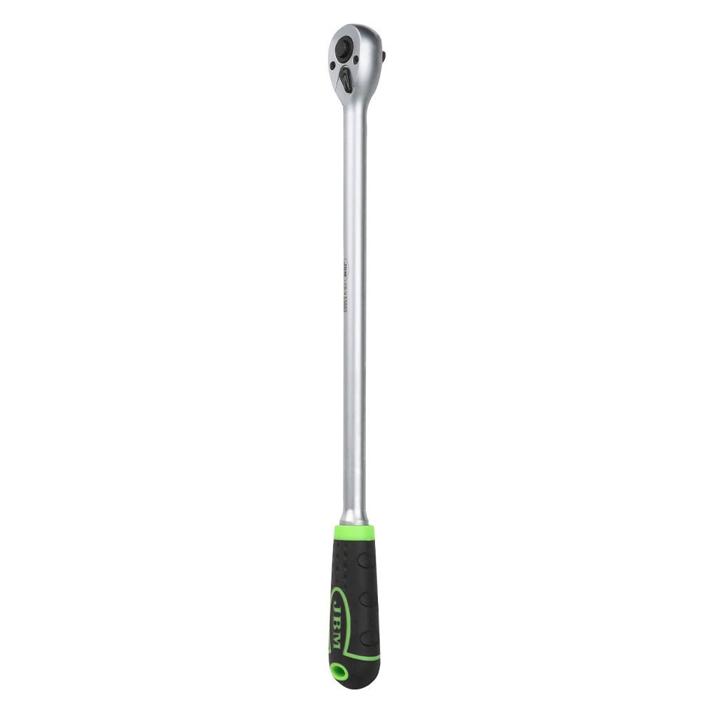 JBM CRICCHETTO EXTRA LUNGO 1/4" 305MM CON TESTA A 72 DENTI 53883 - Techservice