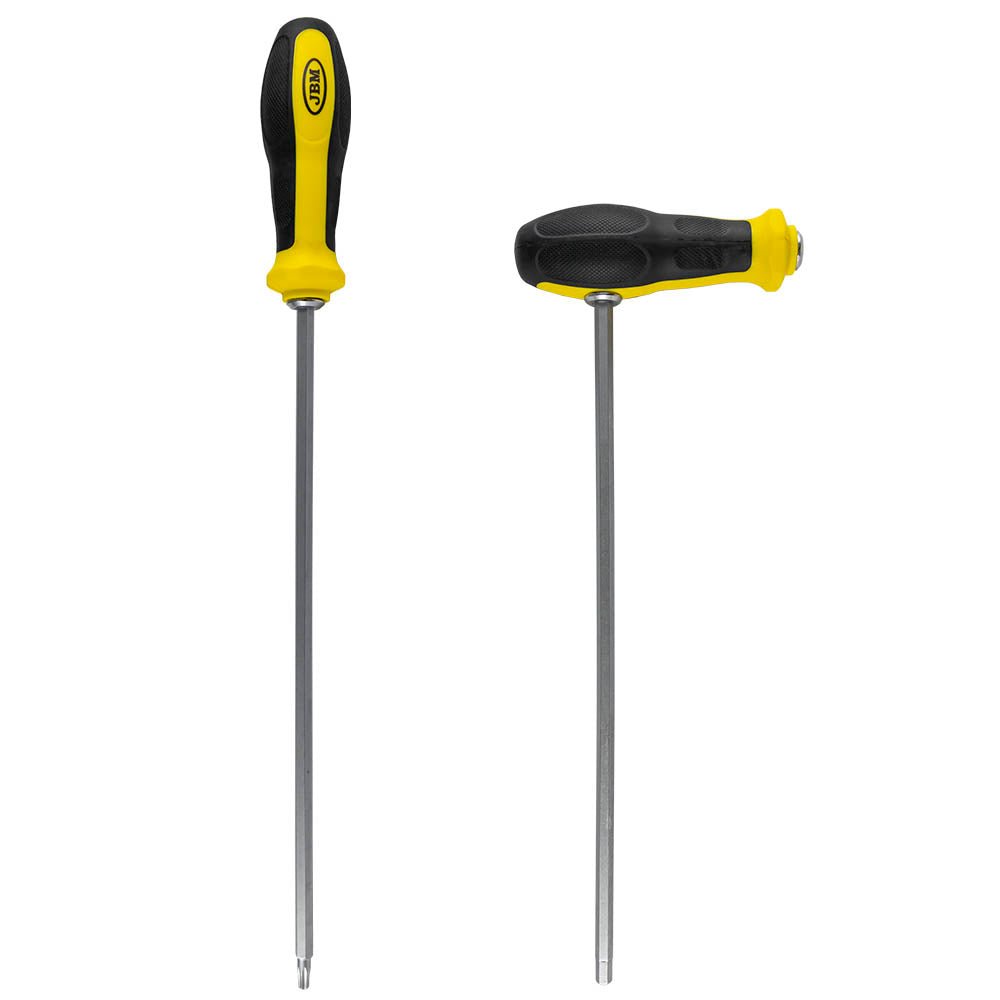 JBM KIT STRUMENTI PER REGOLARE I FARI + SET DI PINZE PIATTE PER SCOLLEGARE TUBO DEL CARBURANTE - Techservice