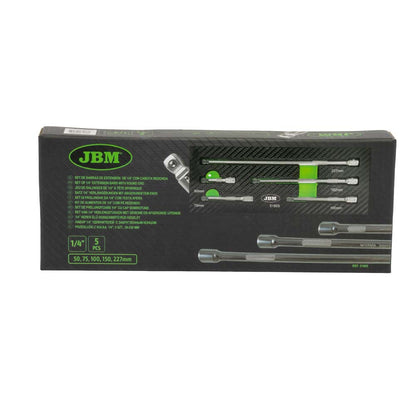 JBM MODULO 5 PROLUNGHE 1/4” 50-227MM CON TAPPO CIRCOLARE - 51805 - Techservice