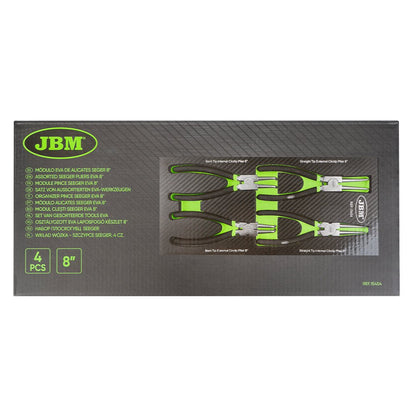 JBM MODULO DI PINZE SEEGER 8" EVA (200MM) 15454 - Techservice