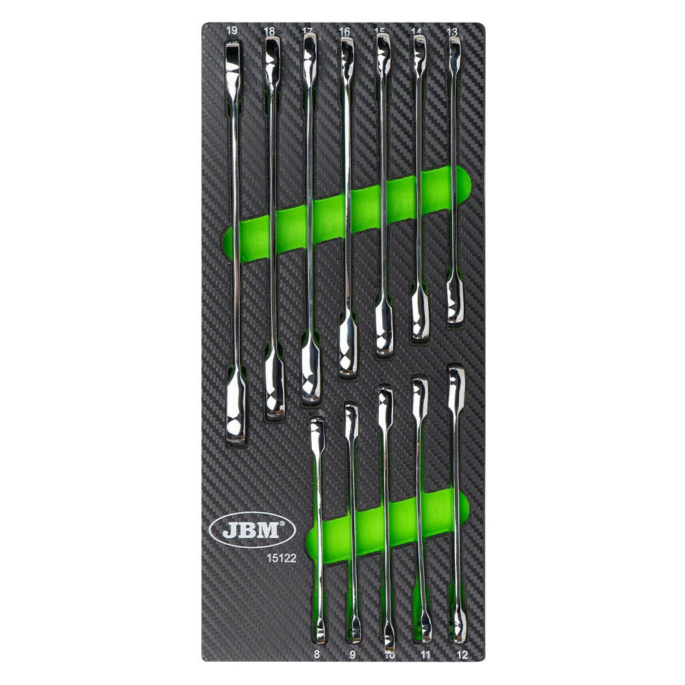 JBM MODULO EVA IN CARBONIO CON 12 CHIAVI A CRICCHETTO ARTICOLATE 15122 - Techservice