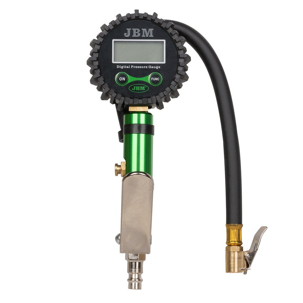 JBM POMPA PNEUMATICA CON MANOMETRO DIGITALE 53450 - Techservice