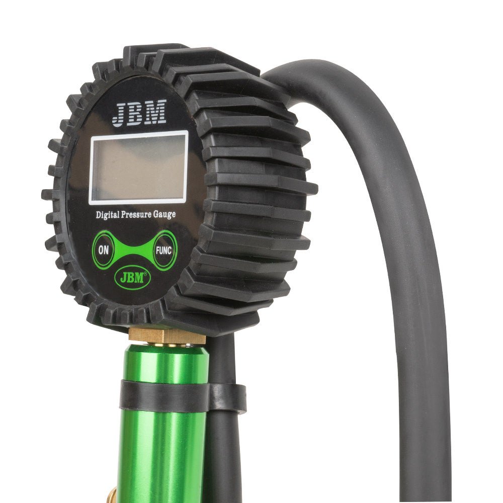 JBM POMPA PNEUMATICA CON MANOMETRO DIGITALE 53450 - Techservice