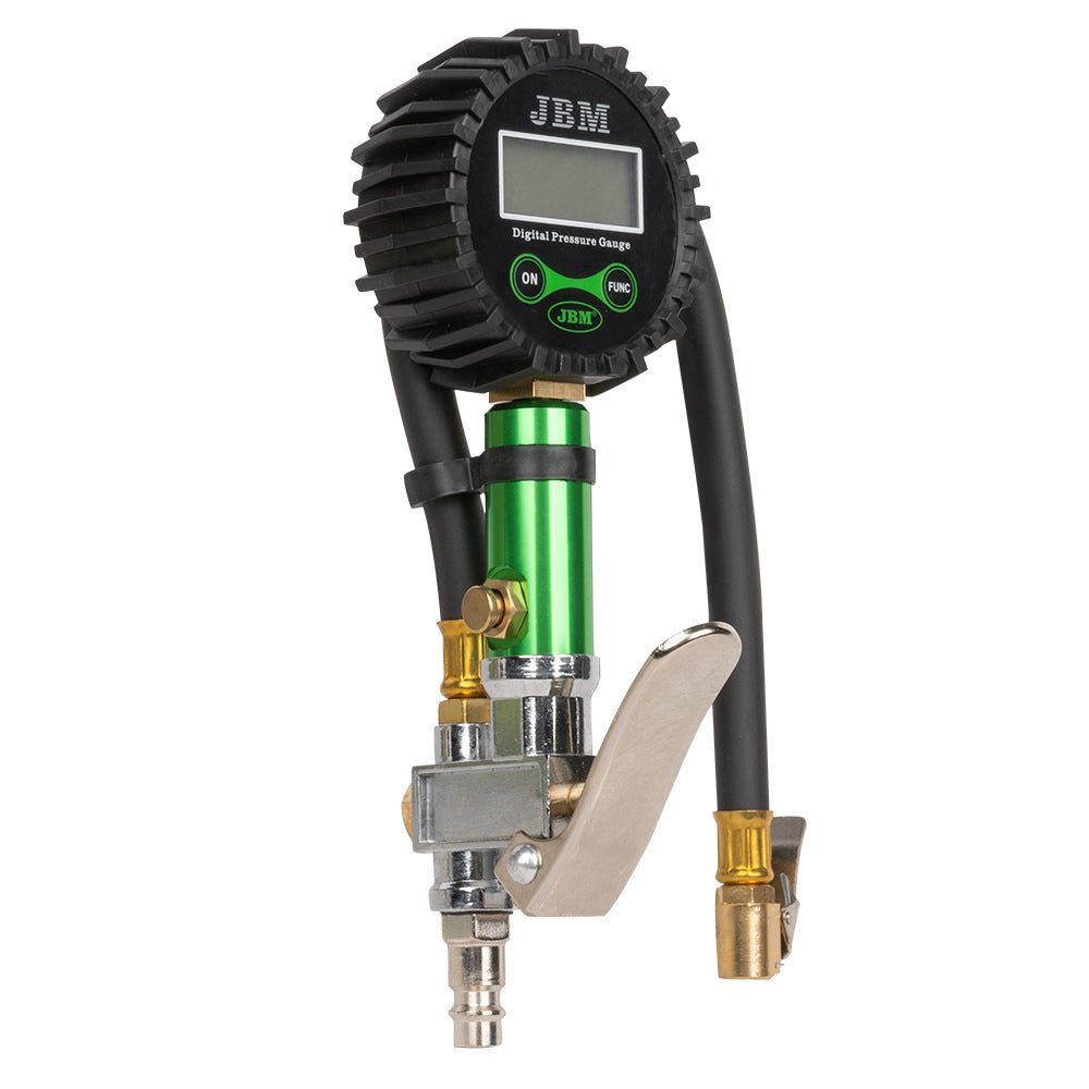 JBM POMPA PNEUMATICA CON MANOMETRO DIGITALE 53450 - Techservice