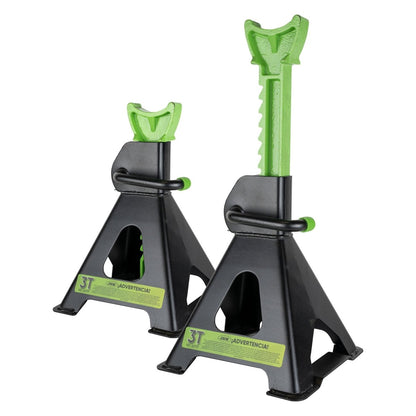 JBM PROMO | CARRELLO A 3 RIPIANI + SET DI 2 CAVALLETTI DA 3 TONNELLATE - Techservice