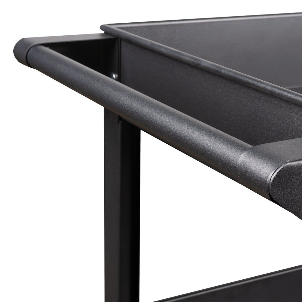 JBM PROMO | CARRELLO A 3 RIPIANI + SET DI 2 CAVALLETTI DA 3 TONNELLATE - Techservice
