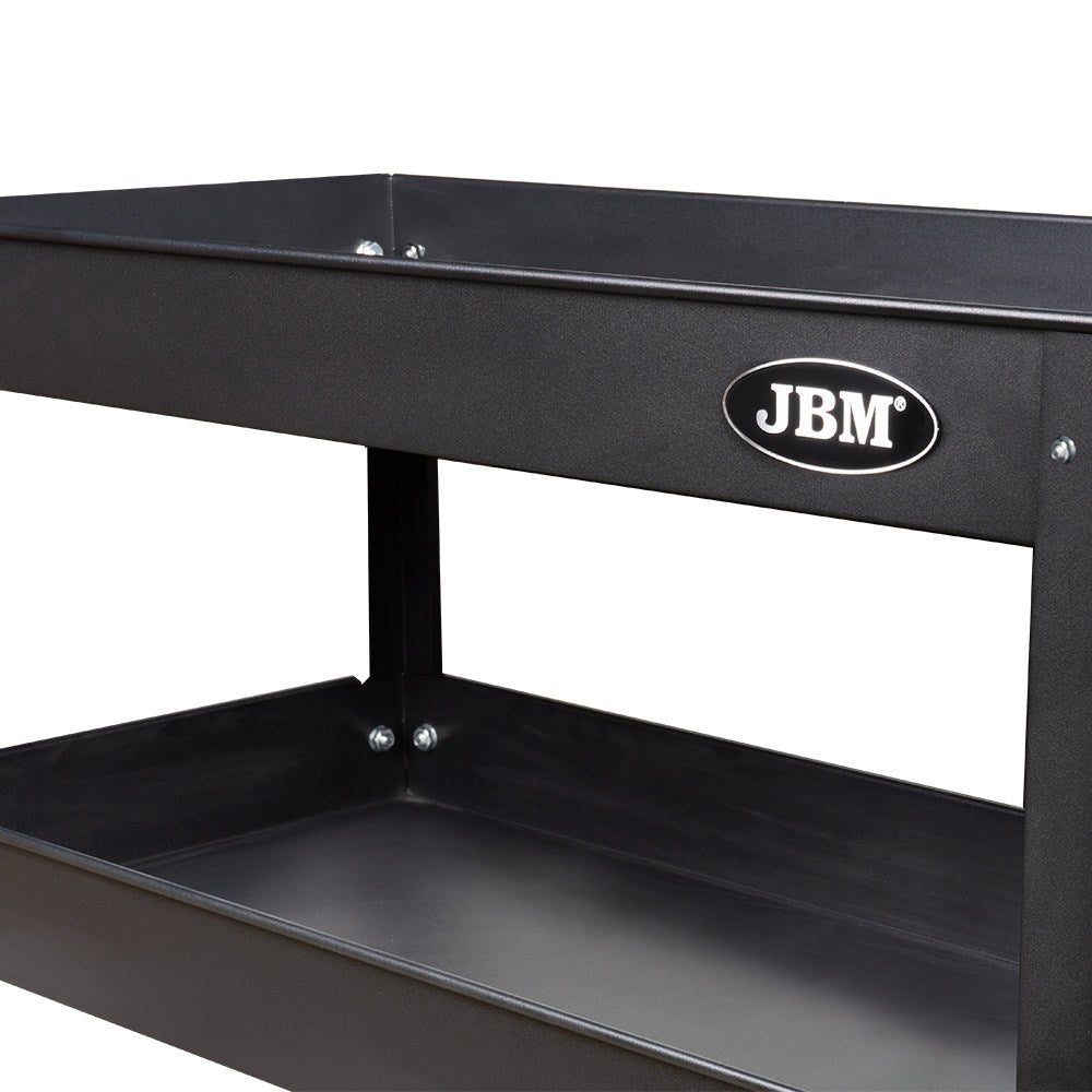 JBM PROMO | CARRELLO A 3 RIPIANI + SET DI 2 CAVALLETTI DA 3 TONNELLATE - Techservice
