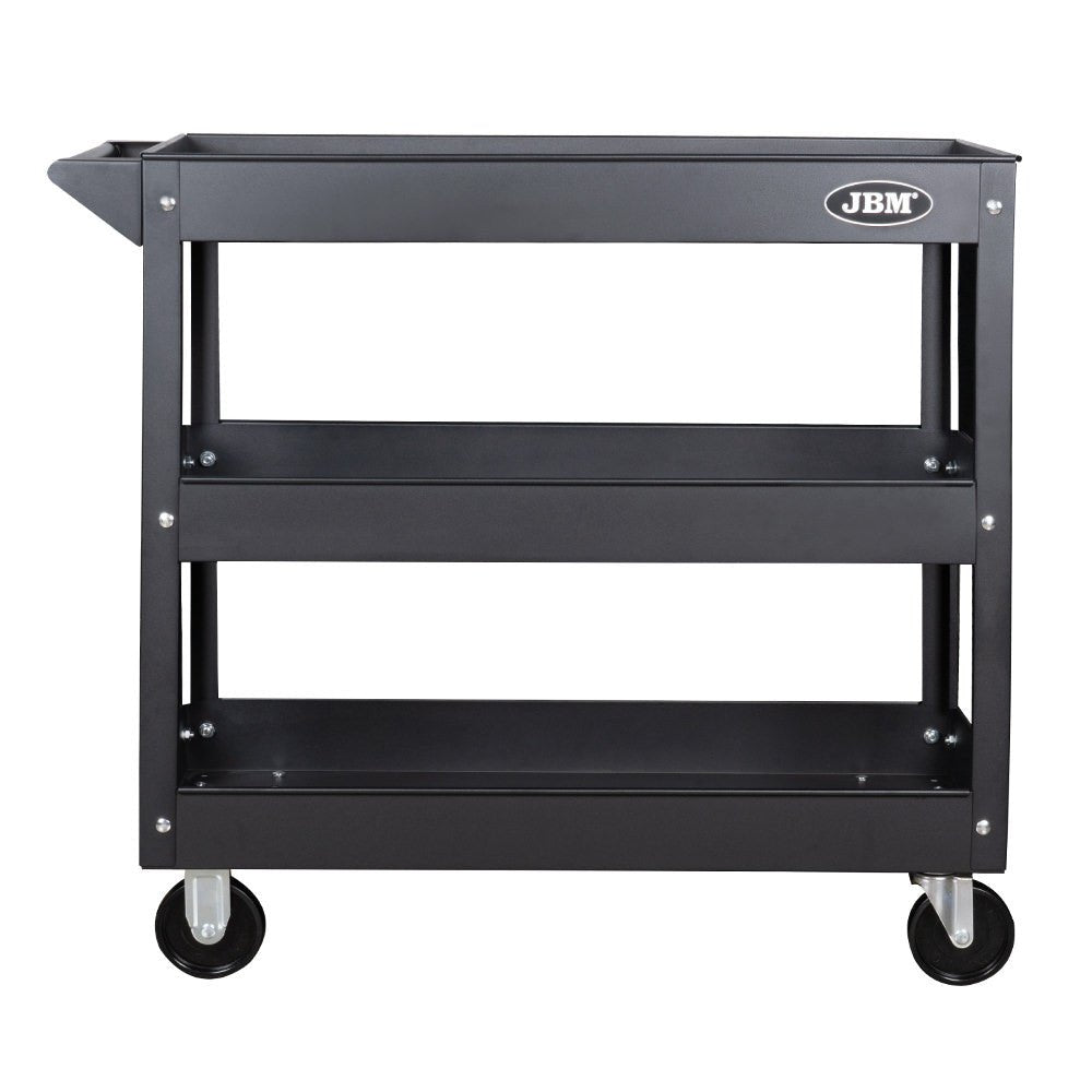 JBM PROMO | CARRELLO A 3 RIPIANI + SET DI 2 CAVALLETTI DA 3 TONNELLATE - Techservice