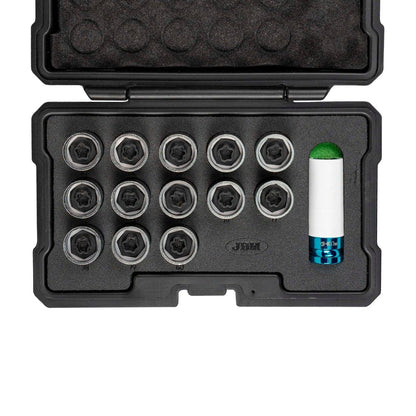 JBM SET DI 14 CHIAVI PER BULLONE DI BLOCCO RUOTA PER BMW/MINI 54818 - Techservice