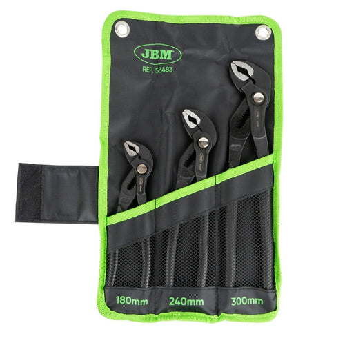 JBM SET DI 3 PINZE REGOLABILI 53483